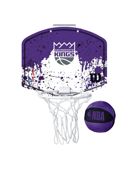 Mini Panier de Basket Wilson NBA - Sacramento Kings