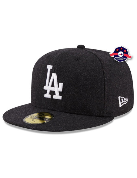 Casquette 59fifty - Los Angeles Dodgers - Melton - Noir