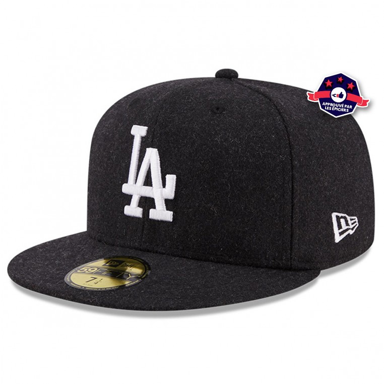 59fifty Cap - Los Angeles Dodgers - Melton - Black