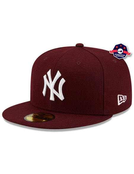 Casquette 59fifty - New York Yankees - Melton - Marron