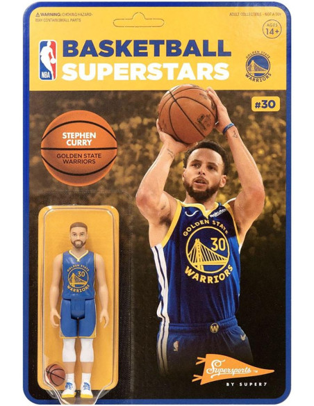 Figurine ReAction - Stephen Curry - Warriors