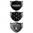 Fabric Masks - Las Vegas Raiders - Set of 3