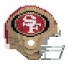 3D Puzzle - Helmet of the San Francisco 49ers - NFL