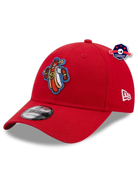 Casquette New Era - Reading Fighting Phils - Rouge - 9Forty
