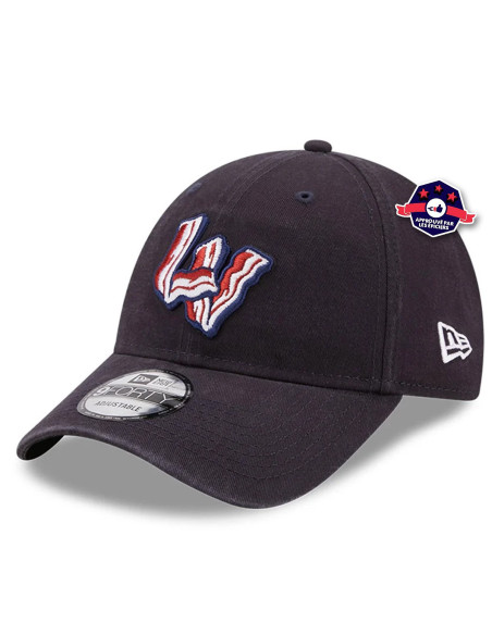 Casquette New Era - LeHigh Valley Iron Pigs - Bleu Marine - 9Forty