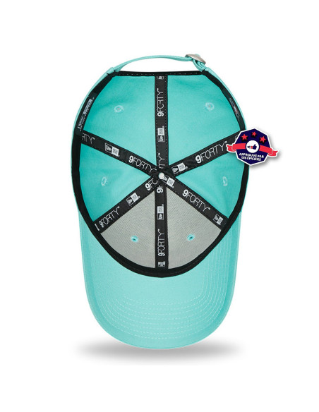 Casquette New Era - New York Yankees - Turquoise - Femme - 9Forty