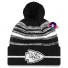 Kansas City Chief Beanie - Black and Grey - New Era