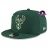 Cap 9Fifty - Milwaukee Bucks - Back Half - Green