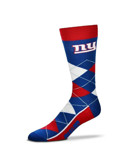 New York Giants - NFL - 505-7: Graphic Argyle Lineup Socks 