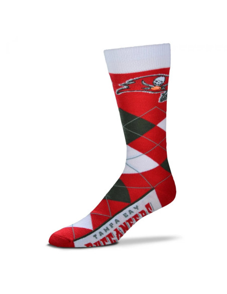 Tampa Bay Buccaneers - NFL - 505-7: Graphic Argyle Lineup Socks