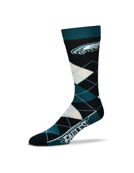 Philadelphia Eagles - NFL - 505-7: Graphic Argyle Lineup Socks - One Size