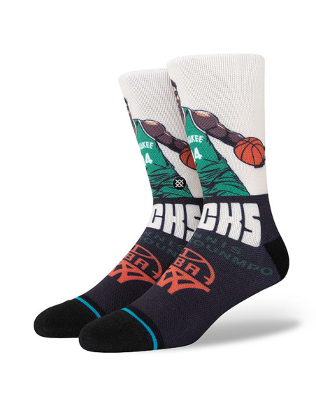Chaussettes - Giannis Antetokunmpo - Graded - Bucks - Stance