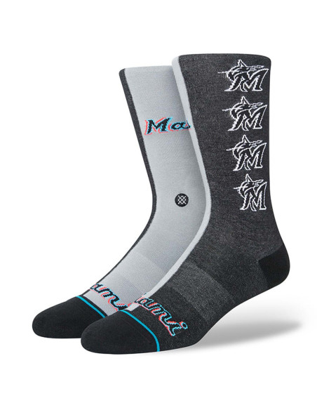 Chaussettes - Miami Marlins - Split Crew - Stance