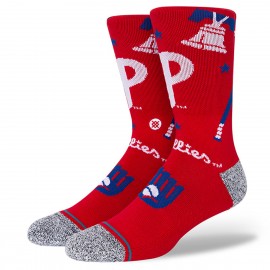 Socks - Philadelphia Phillies - Landmark Red - Stance