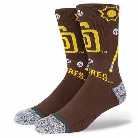 Socks - San Diego Padres - Landmark Brown - Stance