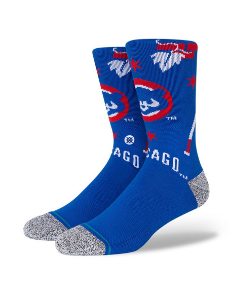 Chaussettes - Chicago Cubs - Landmark Bleu - Stance