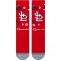 Socks - Saint Louis Cardinals - Landmark Red - Stance