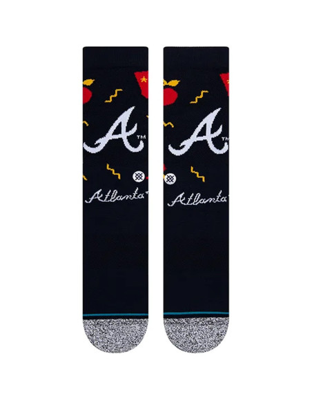 Chaussettes - Atlanta Braves - Landmark Noir - Stance