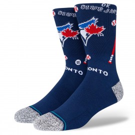 Socks - Toronto Blue Jays - Landmark Blue - Stance