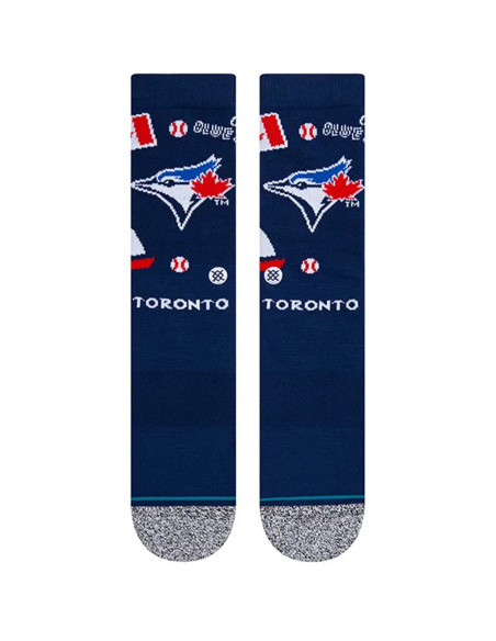 Chaussettes - Toronto Blue Jays - Landmark Bleu - Stance