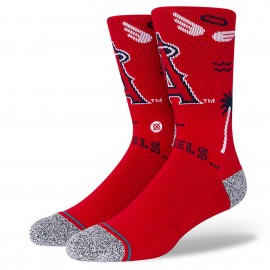 Socks - Los Angeles Angels - Landmark Red- Stance