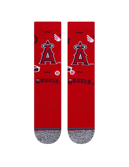 Chaussettes - Los Angeles Angels - Landmark Rouge- Stance