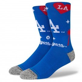 Socks - Los Angeles Dodgers - Landmark Blue - Stance