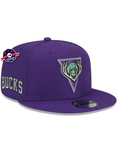 Casquette 9Fifty - Milwaukee Bucks - City Edition 2021 Alternate