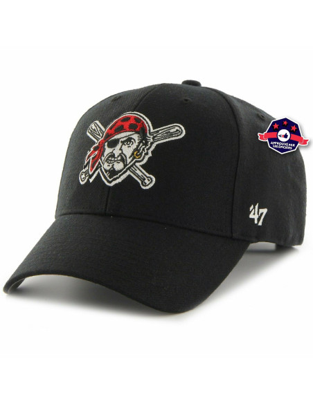 47 CAP MLB PITTSBURGH PIRATES MVP BLACK