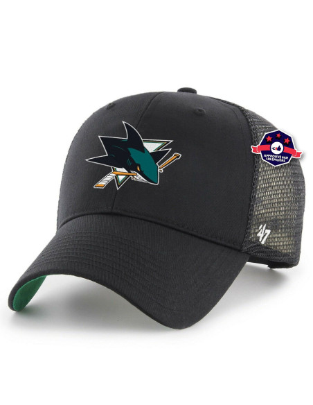 47 CAP NHL SAN JOSE SHARKS BRANSON MVP BLACK