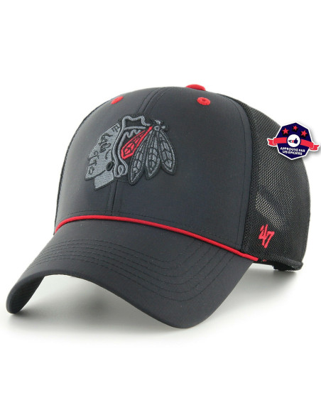 47 CAP NHL CHICAGO BLACKHAWKS BRRR MESH POP MVP BLACK