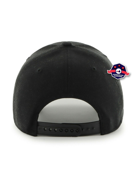 47 CAP MLB CHICAGO WHITE SOX SURE SHOT SNAPBACK MVP BLACK