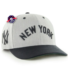 47 CAP MLB NEW YORK YANKEES VINTAGE FLY OUT MIDFIELD GREY