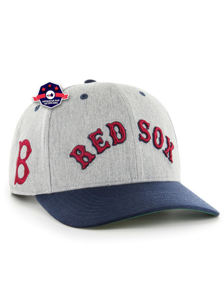 47 CAP MLB VINTAGE BOSTON RED SOX FLY OUT MIDFIELD GREY
