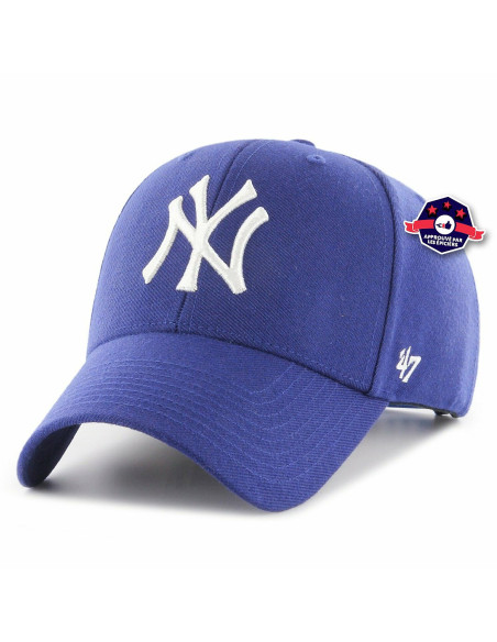 47 CAP MLB NEW YORK YANKEES MVP SNAPBACK DARK ROYAL