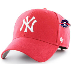 47 CAP MLB NEW YORK YANKEES MVP SNAPBACK RED