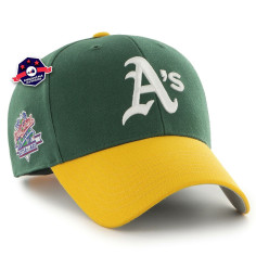 47 CAP MLB OAKLAND ATHLE SURE SHOT SNAPBACK TT MVP DARKGREEN