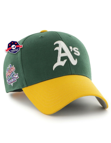 47 CAP MLB OAKLAND ATHLE SURE SHOT SNAPBACK TT MVP DARKGREEN