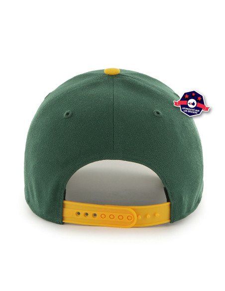 47 CAP MLB OAKLAND ATHLE SURE SHOT SNAPBACK TT MVP DARKGREEN