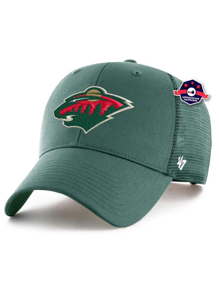 47 CAP NHL MINNESOTA WILD BRANSON MVP DARK GREEN