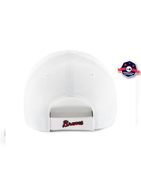 47 CAP MLB ATLANTA BRAVES MVP WHITE