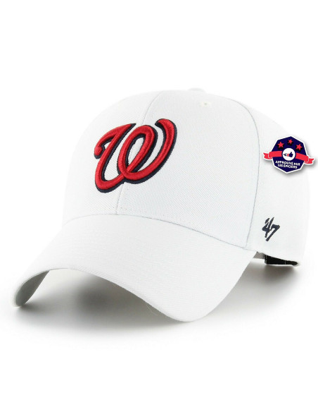 47 CAP MLB WASHINGTON NATIONALS MVP WHITE