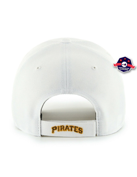 47 CAP MLB PITTSBURGH PIRATES MVP WHITE