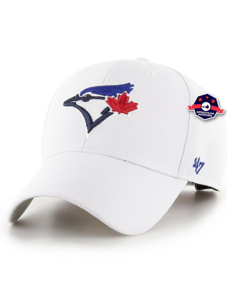 47 CAP MLB TORONTO BLUE JAYS MVP WHITE