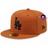 Cap New Era - Los Angeles Dodgers - 59Fifty - Caramel brown