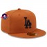 Cap New Era - Los Angeles Dodgers - 59Fifty - Caramel brown