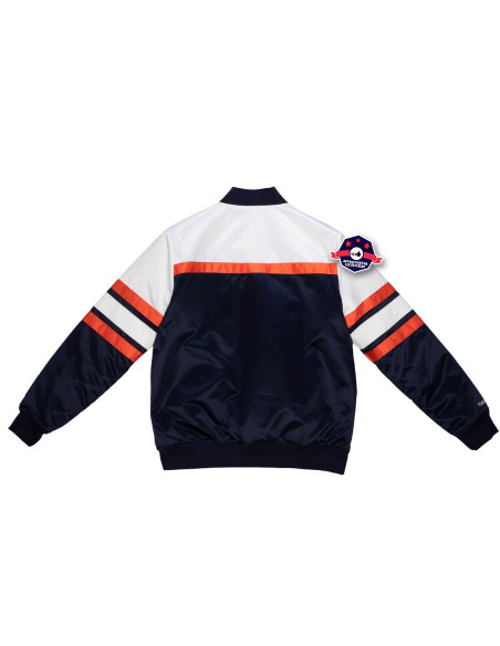 CHICAGO BEARS Special Script Heavyweight Satin Jacket