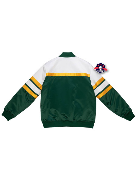 GREEN BAY PACKERS Special Script Heavyweight Satin Jacket