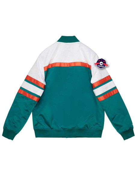 MIAMI DOLPHINS Special Script Heavyweight Satin Jacket