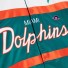 Satin Jacket - Miami Dolphins - Special Script - Mitchell and Ness